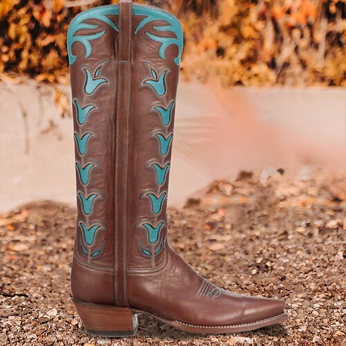 Homens Feminino Botas Botas Cowboy Retro Caminhada Casual Diário Couro Confortável Botas / Botins Mocassim Marron Primavera Outono
Homens Feminino Botas Botas Cowboy Retro Caminhada Casual Diário Couro Confortável Botas / Botins Mocassim Marron Primavera Outono