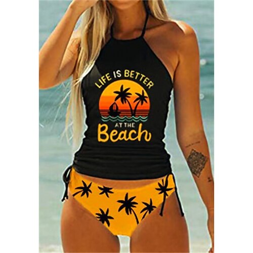 Mulheres Roupa de Banho Biquíni Fatos de banho 2 partes Normal roupa de banho Frente Única 2 Peças Estampado Ajustável Imprimir Multi-Côr Leopardo Preto vermelho Preto Branco Amarelo Acolchoado Blusa
Mulheres Roupa de Banho Biquíni Fatos de banho 2 partes Normal roupa de banho Frente Única 2 Peças Estampado Ajustável Imprimir Multi-Côr Leopardo Preto vermelho Preto Branco Amarelo Acolchoado Blusa