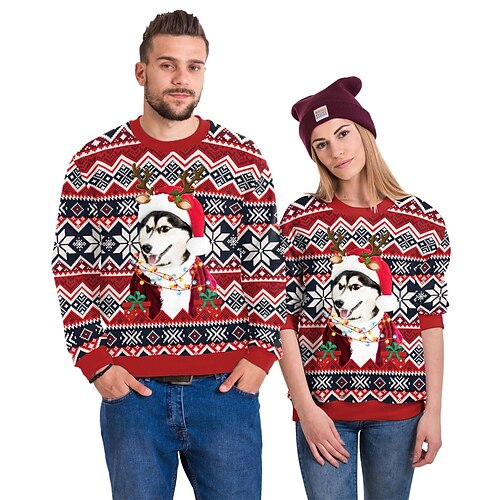 Navidad Suéter de navidad Sudadera Estampado Bolsillo delantero Gráfico Sudadera Para Hombre Mujer Unisexo Adulto Impresión 3D 100% Poliéster Fiesta
Navidad Suéter de navidad Sudadera Estampado Bolsillo delantero Gráfico Sudadera Para Hombre Mujer Unisexo Adulto Impresión 3D 100% Poliéster Fiesta