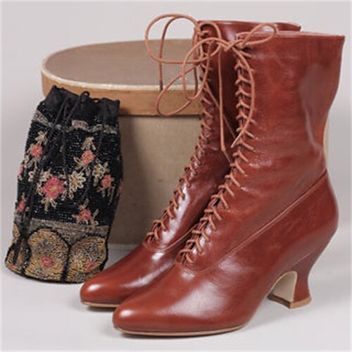 Femme Bottes Chaussures Bullock Grandes Tailles Bottes à talons Soirée Extérieur du quotidien Bottines Bottines Talon de chaton Rétro Vintage Mode Elégant Polyuréthane Lacet Couleur unie Noir Marron
Femme Bottes Chaussures Bullock Grandes Tailles Bottes à talons Soirée Extérieur du quotidien Bottines Bottines Talon de chaton Rétro Vintage Mode Elégant Polyuréthane Lacet Couleur unie Noir Marron