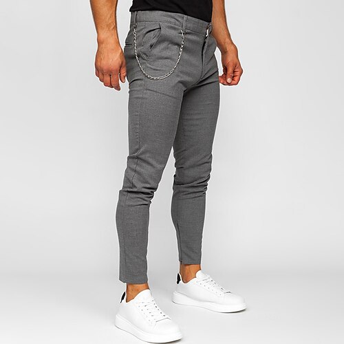 Homme Pantalon Chino Pantalon chino Poche Plein Confort Respirable Extérieur du quotidien Sortie Mode Décontractées Noir Blanche
Homme Pantalon Chino Pantalon chino Poche Plein Confort Respirable Extérieur du quotidien Sortie Mode Décontractées Noir Blanche