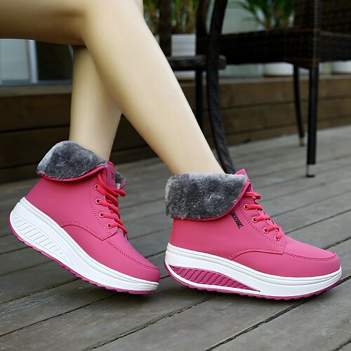 Damen Turnschuhe Stiefel Plateaustiefel Schneestiefel Übergrössen Outdoor Täglich Innenfutter aus Fleece Stiefeletten Stiefeletten Schnürsenkel Plattform Keilabsatz Runde Zehe Plüsch Brautkleider
Damen Turnschuhe Stiefel Plateaustiefel Schneestiefel Übergrössen Outdoor Täglich Innenfutter aus Fleece Stiefeletten Stiefeletten Schnürsenkel Plattform Keilabsatz Runde Zehe Plüsch Brautkleider