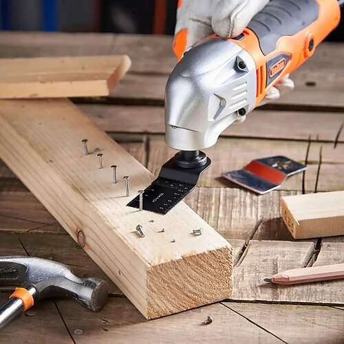 Lames de scie oscillantes 10 pièces: coupe universelle multifonction pour bois, métal découpe de plastique
Lames de scie oscillantes 10 pièces: coupe universelle multifonction pour bois, métal découpe de plastique