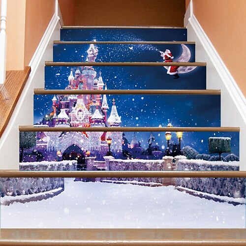 3d adesivos de escada de natal decalques de escada de natal decalques de telha removível risers de escada decalques de decoração de casa de natal 6 peças, decoração de casa de natal
3d adesivos de escada de natal decalques de escada de natal decalques de telha removível risers de escada decalques de decoração de casa de natal 6 peças, decoração de casa de natal