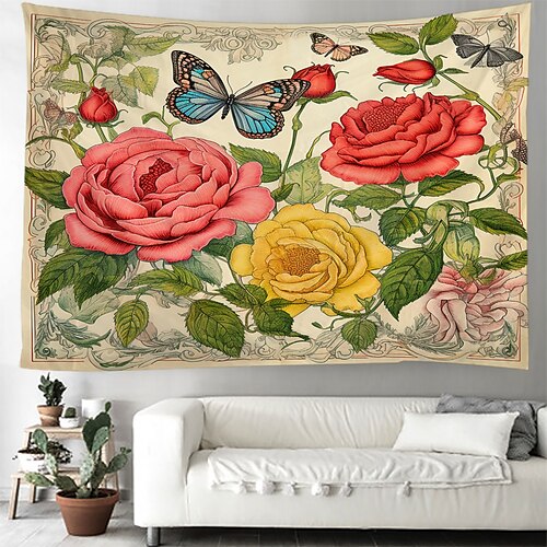 Tapisserie murale suspendue pastorale, grande tapisserie murale, décor de photographie, toile de fond, couverture, rideau, décoration de maison, chambre à coucher, salon
Tapisserie murale suspendue pastorale, grande tapisserie murale, décor de photographie, toile de fond, couverture, rideau, décoration de maison, chambre à coucher, salon