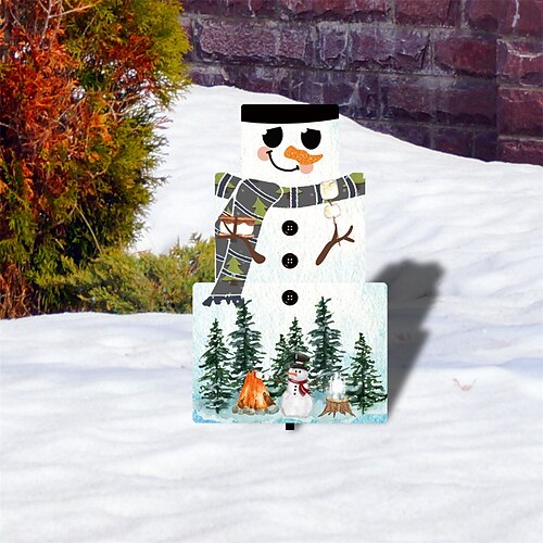 1 Uds. Navidad muñeco de nieve acrílico patio exterior inserción de suelo decoración de jardín inserción
1 Uds. Navidad muñeco de nieve acrílico patio exterior inserción de suelo decoración de jardín inserción