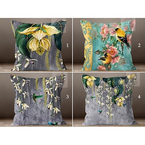 Housse de coussin pastorale double face, taie d'oreiller carrée décorative douce, pour chambre à coucher, salon, canapé, chaise, 1 pièce
Housse de coussin pastorale double face, taie d'oreiller carrée décorative douce, pour chambre à coucher, salon, canapé, chaise, 1 pièce