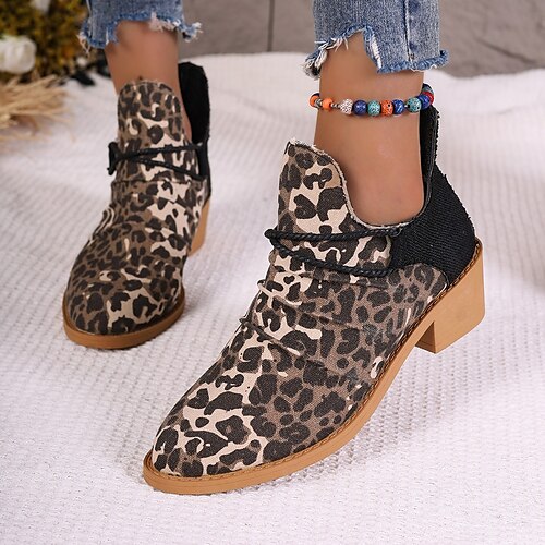 Mulheres Botas Botas com salto Tamanhos Grandes Imprimir sapatos Ao ar livre Diário Botas Botas Tornozelo Inverno Cadarço Salto Robusto Dedo Apontado Sensual Casual Conforto Caminhada Couro Ecológico
Mulheres Botas Botas com salto Tamanhos Grandes Imprimir sapatos Ao ar livre Diário Botas Botas Tornozelo Inverno Cadarço Salto Robusto Dedo Apontado Sensual Casual Conforto Caminhada Couro Ecológico
