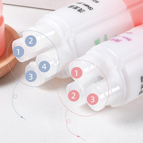 Frasco dividido para viagem, cosméticos quatro em um, conjunto portátil de viagem, shampoo, gel de banho, garrafa de armazenamento de maquiagem criativa, 2 peças
Frasco dividido para viagem, cosméticos quatro em um, conjunto portátil de viagem, shampoo, gel de banho, garrafa de armazenamento de maquiagem criativa, 2 peças