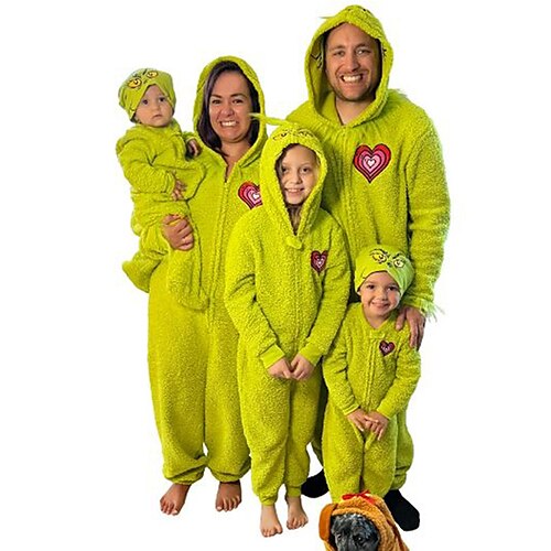 père Noël Grinch Pyjamas de Noël en famille Tenues de nuit Pyjama de Noël Homme Femme Garçon Fille Déguisement Cosplay Noël Noël Mascarade la veille de Noël Enfant Adulte Soirée Noël Polyester
père Noël Grinch Pyjamas de Noël en famille Tenues de nuit Pyjama de Noël Homme Femme Garçon Fille Déguisement Cosplay Noël Noël Mascarade la veille de Noël Enfant Adulte Soirée Noël Polyester