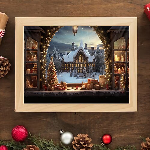 Arte de parede de natal, impressões em tela e pôsteres, retratos abstratos, pintura decorativa em tecido para sala de estar, fotos sem moldura
Arte de parede de natal, impressões em tela e pôsteres, retratos abstratos, pintura decorativa em tecido para sala de estar, fotos sem moldura