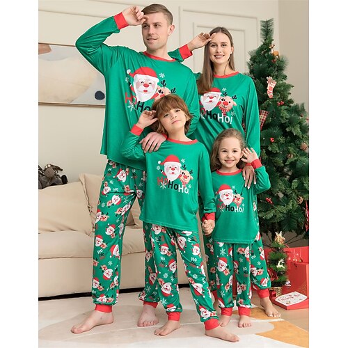 Papá Noel Reno Pijamas de Navidad familiares Vestimenta Nocturna Hombre Mujer Chico Chica Trajes a juego para la familia Navidad Año Nuevo Nochebuena Niños Adulto Ropa de casa Poliéster Cima
Papá Noel Reno Pijamas de Navidad familiares Vestimenta Nocturna Hombre Mujer Chico Chica Trajes a juego para la familia Navidad Año Nuevo Nochebuena Niños Adulto Ropa de casa Poliéster Cima
