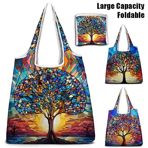 Femme Fourre-tout Sac d'épaule Sac hobo Polyester Extérieur Achats du quotidien Imprimé Grande Capacité Respirable Pliable Géométrique Rouge Bleu Violet
Femme Fourre-tout Sac d'épaule Sac hobo Polyester Extérieur Achats du quotidien Imprimé Grande Capacité Respirable Pliable Géométrique Rouge Bleu Violet