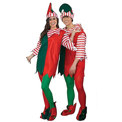 Elfe Costumes de cosplay Famille et couples assortis Homme Femme Déguisement Cosplay Noël Noël la veille de Noël Adulte Soirée Noël Polyester Costume
Elfe Costumes de cosplay Famille et couples assortis Homme Femme Déguisement Cosplay Noël Noël la veille de Noël Adulte Soirée Noël Polyester Costume