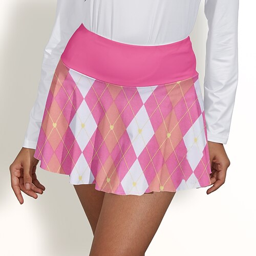 Damen Tennisrock Golfrock Atmungsaktiv Schnelltrocknend Feuchtigkeitsableitung Tennisbekleidung Golfbekleidung Regular Fit Gefaltet Plaid Sommer Tennis Golfspiel Pickleball
Damen Tennisrock Golfrock Atmungsaktiv Schnelltrocknend Feuchtigkeitsableitung Tennisbekleidung Golfbekleidung Regular Fit Gefaltet Plaid Sommer Tennis Golfspiel Pickleball