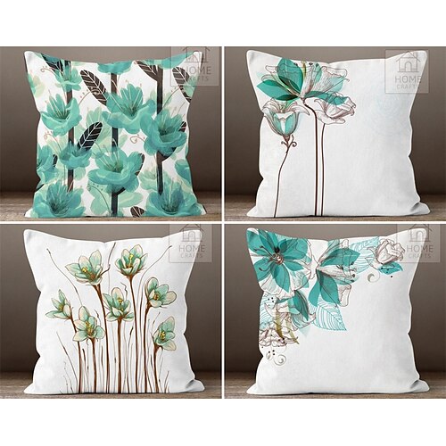 Housse de coussin double face à fleurs bleues, taie d'oreiller carrée décorative douce, pour chambre à coucher, salon, canapé, chaise, 1 pièce
Housse de coussin double face à fleurs bleues, taie d'oreiller carrée décorative douce, pour chambre à coucher, salon, canapé, chaise, 1 pièce