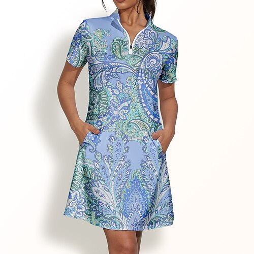 Mujer Vestido de tenis vestido de golf Transpirable Secado rápido Dispersor de humedad Manga Corta Vestidos Ropa de golf Ajuste regular Cremallera Cachemir Verano Tenis Golf pepinillo
Mujer Vestido de tenis vestido de golf Transpirable Secado rápido Dispersor de humedad Manga Corta Vestidos Ropa de golf Ajuste regular Cremallera Cachemir Verano Tenis Golf pepinillo
