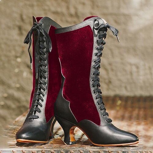 Femme Bottes Chaussures Bullock Grandes Tailles Bottes à talons Soirée du quotidien Talon de chaton Rétro Vintage Mode Elégant Faux Cuir Broderie Vin Noir Vert
Femme Bottes Chaussures Bullock Grandes Tailles Bottes à talons Soirée du quotidien Talon de chaton Rétro Vintage Mode Elégant Faux Cuir Broderie Vin Noir Vert