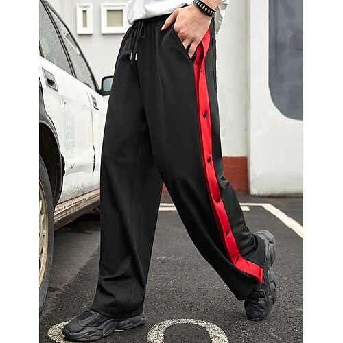 Homens Calças Esportivas Corredores calças rasgadas Bolsos Com Cordão Cintura elástica Listra Conforto Respirável Ao ar livre Diário Para Noite Moda Casual Preto
Homens Calças Esportivas Corredores calças rasgadas Bolsos Com Cordão Cintura elástica Listra Conforto Respirável Ao ar livre Diário Para Noite Moda Casual Preto