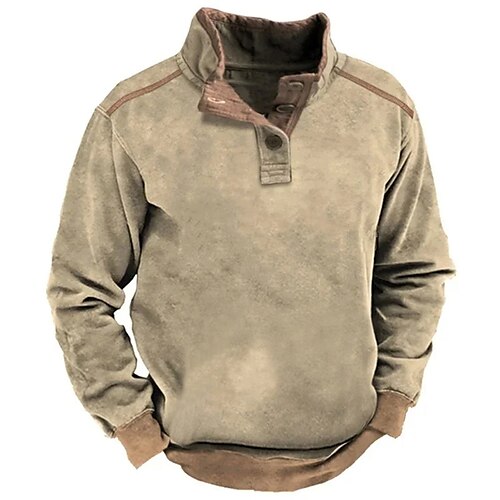 Herren Sweatshirt Pullover Marineblau Braun Grün Grau Stehkragen Glatt Patchwork Sport Natur Täglich Festtage Strassenmode Basic Brautkleider schlicht Frühling Herbst Bekleidung Kapuzenpullover
Herren Sweatshirt Pullover Marineblau Braun Grün Grau Stehkragen Glatt Patchwork Sport Natur Täglich Festtage Strassenmode Basic Brautkleider schlicht Frühling Herbst Bekleidung Kapuzenpullover