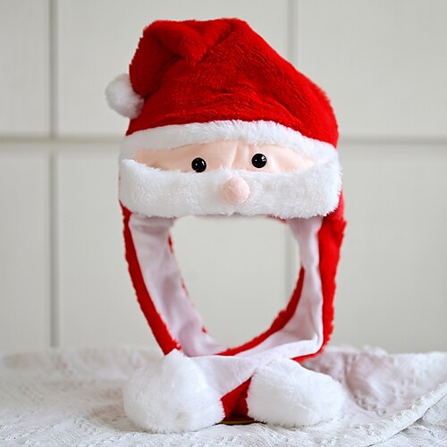 Presentes de natal chapéus de papai noel capas de cabeça orelha movendo headwear decoração pequeno presente para crianças e adultos
Presentes de natal chapéus de papai noel capas de cabeça orelha movendo headwear decoração pequeno presente para crianças e adultos