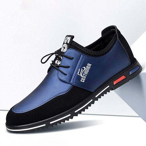 Homme Oxfords Chaussures de confort Marche Décontractées du quotidien Cuir Confortable Bottine / Demi Botte Mocassins Noir Bleu Printemps Automne
Homme Oxfords Chaussures de confort Marche Décontractées du quotidien Cuir Confortable Bottine / Demi Botte Mocassins Noir Bleu Printemps Automne