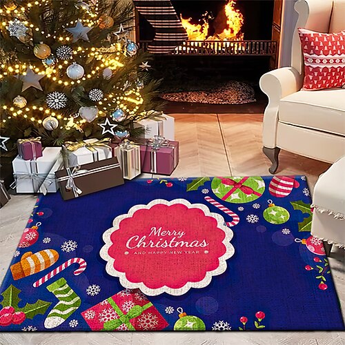 Christmas Decorations Area Rug Non Slip Bedside Livingroom Bedroom Indoor Outdoor Gifts Car
Christmas Decorations Area Rug Non Slip Bedside Livingroom Bedroom Indoor Outdoor Gifts Car
