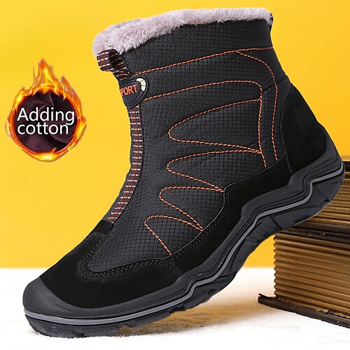 Homme Bottes Bottes de neige Grandes Tailles Bottes de randonnée Chaussures faites à la main Doublure Polaire Randonnée Marche Décontractées Extérieur du quotidien Croûte de Cuir Tissu Chaud
Homme Bottes Bottes de neige Grandes Tailles Bottes de randonnée Chaussures faites à la main Doublure Polaire Randonnée Marche Décontractées Extérieur du quotidien Croûte de Cuir Tissu Chaud