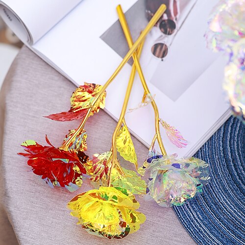 3/6pcs Artificial Roses Perfect For Weddings Parties And Holidays - Valentine'S Day Mother'S Day And Christmas Ideal Gift For The New Year
3/6pcs Artificial Roses Perfect For Weddings Parties And Holidays - Valentine'S Day Mother'S Day And Christmas Ideal Gift For The New Year