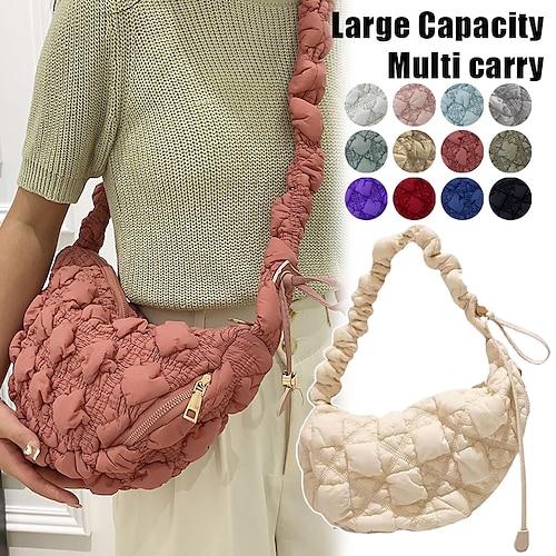 Femme Sac bandoulière Sac d'épaule Sac hobo Polyester Soirée Extérieur du quotidien Pendentif Fermeture Ajustable Grande Capacité Poids Léger Couleur unie Courtepointe Rouge bordeaux Vert militaire
Femme Sac bandoulière Sac d'épaule Sac hobo Polyester Soirée Extérieur du quotidien Pendentif Fermeture Ajustable Grande Capacité Poids Léger Couleur unie Courtepointe Rouge bordeaux Vert militaire