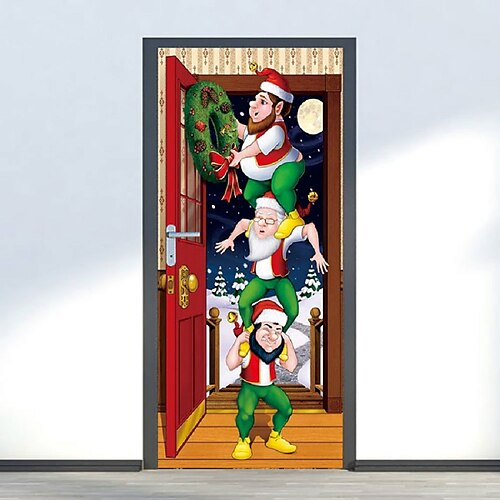 Pegatinas 3d de Navidad, pegatinas impermeables para puerta, mural de puerta de Navidad, papel tapiz autoadhesivo, pegatina de PVC, calcomanía de pared extraíble para decoración de hogar y oficina
Pegatinas 3d de Navidad, pegatinas impermeables para puerta, mural de puerta de Navidad, papel tapiz autoadhesivo, pegatina de PVC, calcomanía de pared extraíble para decoración de hogar y oficina