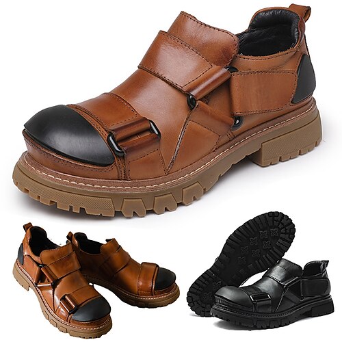 Hombre Oxfords Zapatos casuales de hombre Retro Zapatos hechos a mano Senderismo Zapatos de Paseo Vintage Casual Exterior Diario Cuero Templado Altura Incrementando Cómodo Botines / Hasta el Tobillo
Hombre Oxfords Zapatos casuales de hombre Retro Zapatos hechos a mano Senderismo Zapatos de Paseo Vintage Casual Exterior Diario Cuero Templado Altura Incrementando Cómodo Botines / Hasta el Tobillo