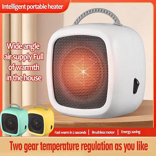 Small Heater With Heating And Fan Modes Warm Air Heater Household Desktop Warm Air Heater Student Dormitory High-power Electric Hot Air Heater Home Decor Back To School Supplies Winter Essential
Small Heater With Heating And Fan Modes Warm Air Heater Household Desktop Warm Air Heater Student Dormitory High-power Electric Hot Air Heater Home Decor Back To School Supplies Winter Essential
