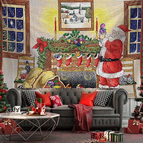 Noël Père Noël suspendu tapisserie mur art grande tapisserie décor mural photographie toile de fond couverture rideau maison chambre salon décoration
Noël Père Noël suspendu tapisserie mur art grande tapisserie décor mural photographie toile de fond couverture rideau maison chambre salon décoration