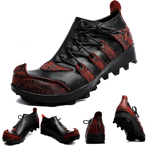 Hombre Mujer Botas Botas de ciclista Botas de Moto Botas de trabajo Zapatos hechos a mano Senderismo Zapatos de Paseo Vintage Casual Exterior Diario Cuero Templado Altura Incrementando Cómodo Botines
Hombre Mujer Botas Botas de ciclista Botas de Moto Botas de trabajo Zapatos hechos a mano Senderismo Zapatos de Paseo Vintage Casual Exterior Diario Cuero Templado Altura Incrementando Cómodo Botines