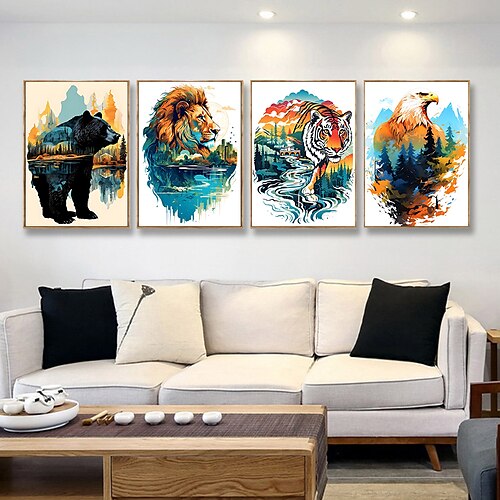 Peinture mosaïque animale abstraite, 1 pièce, peinture diamant décorative sans cadre
Peinture mosaïque animale abstraite, 1 pièce, peinture diamant décorative sans cadre
