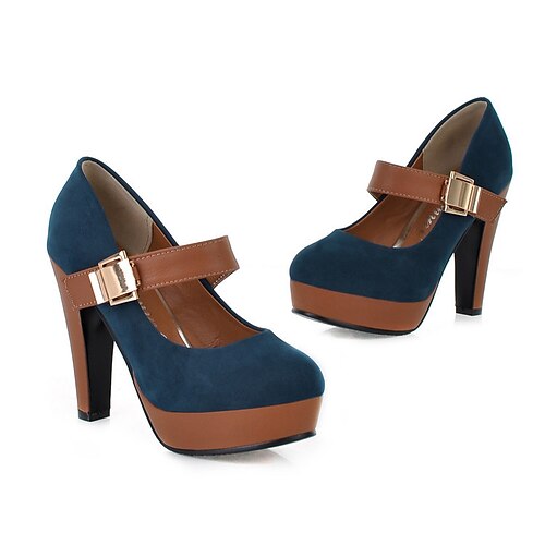 Mujer Tacones Escarpines Bullock Zapatos tacones de tiras Tallas Grandes Fiesta Diario Discoteca Tacón Cono Dedo redondo Elegante Vacaciones Vintage PU Hebilla Color sólido Negro Azul Verde
Mujer Tacones Escarpines Bullock Zapatos tacones de tiras Tallas Grandes Fiesta Diario Discoteca Tacón Cono Dedo redondo Elegante Vacaciones Vintage PU Hebilla Color sólido Negro Azul Verde