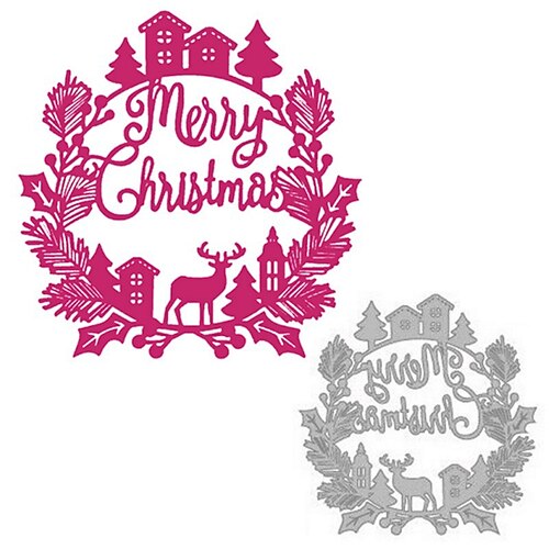 Kreieren Sie wunderschöne Bastelarbeiten mit den Stanzformen „Frohe Weihnachten"" aus Metall – perfekt für die Kartenherstellung, Scrapbooking und Stempeln mehr!
Kreieren Sie wunderschöne Bastelarbeiten mit den Stanzformen „Frohe Weihnachten"" aus Metall – perfekt für die Kartenherstellung, Scrapbooking und Stempeln mehr!