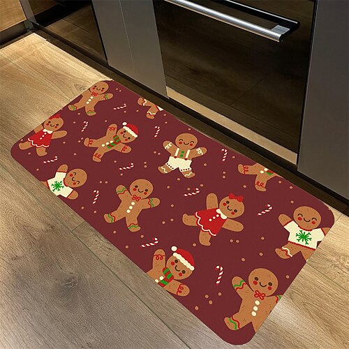 Christmas Xmas Gingerbread Man Kitchen Mat Non-Slip Oil Proof Rug Indoor Outdoor Mat Bedside Bedroom Decor Bathroom Mat Entrance Rug Door Mat
Christmas Xmas Gingerbread Man Kitchen Mat Non-Slip Oil Proof Rug Indoor Outdoor Mat Bedside Bedroom Decor Bathroom Mat Entrance Rug Door Mat