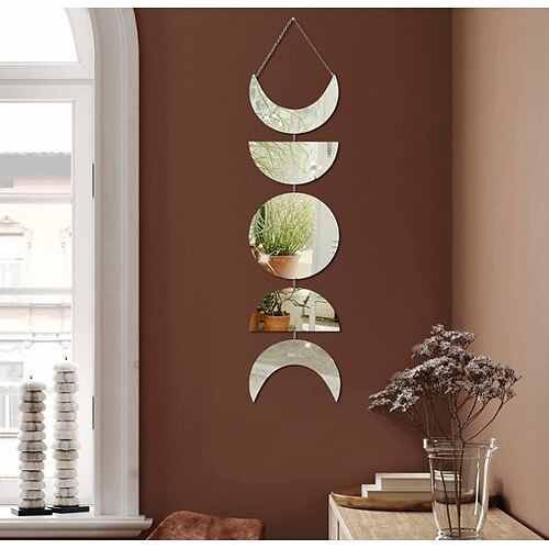 1 Set of Lunar Acrylic Mirror Wall Decoration Wall Decoration Living Room Bathroom Bedroom Decoration
1 Set of Lunar Acrylic Mirror Wall Decoration Wall Decoration Living Room Bathroom Bedroom Decoration