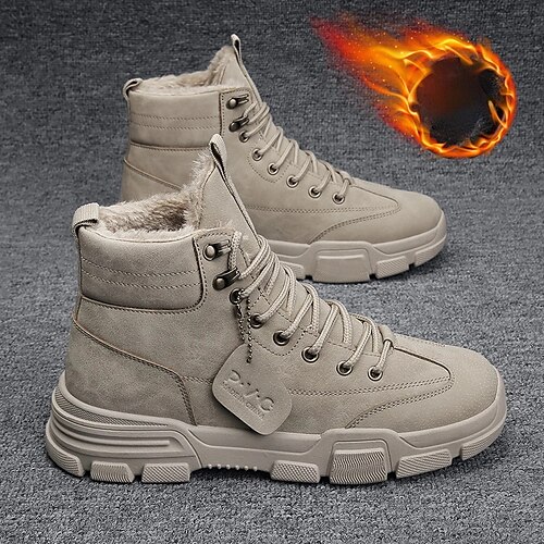 Herren Stiefel Schneestiefel Winterstiefel Fleece-Futter Wandern Radfahren Brautkleider schlicht Britisch Täglich Büro Karriere PU Warm Rutschfest Stiefeletten / Stiefeletten Schnürsenkel Schwarz
Herren Stiefel Schneestiefel Winterstiefel Fleece-Futter Wandern Radfahren Brautkleider schlicht Britisch Täglich Büro Karriere PU Warm Rutschfest Stiefeletten / Stiefeletten Schnürsenkel Schwarz