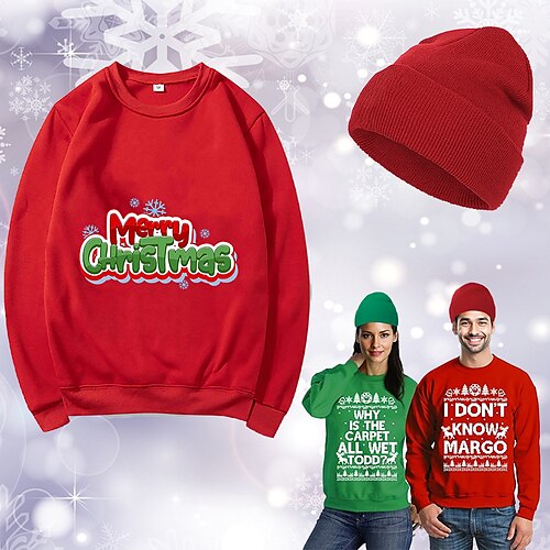 Weihnachten Weihnachtsmann Mützen Weihnachtsstrickjacke Pullover Bedruckt Grafik oben Hut Für Herren Damen Unisex Erwachsene Heißprägen 100% Polyester Party Festival
Weihnachten Weihnachtsmann Mützen Weihnachtsstrickjacke Pullover Bedruckt Grafik oben Hut Für Herren Damen Unisex Erwachsene Heißprägen 100% Polyester Party Festival