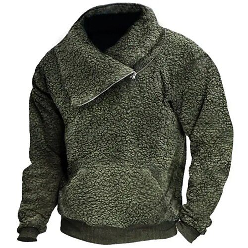 Herren Sweatshirt Pullover Polarvlies Armeegrün Stehkragen Glatt Tasche Sport Natur Täglich Festtage Strassenmode Brautkleider schlicht Dünnes Vlies Herbst Winter Bekleidung Kapuzenpullover
Herren Sweatshirt Pullover Polarvlies Armeegrün Stehkragen Glatt Tasche Sport Natur Täglich Festtage Strassenmode Brautkleider schlicht Dünnes Vlies Herbst Winter Bekleidung Kapuzenpullover
