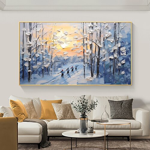 Pintura a óleo artesanal em tela, arte de parede, decoração original, esqui, esportes, decoração de casa com moldura esticada, sem pintura de moldura interna
Pintura a óleo artesanal em tela, arte de parede, decoração original, esqui, esportes, decoração de casa com moldura esticada, sem pintura de moldura interna
