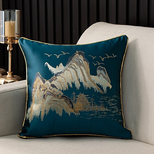 Dekorative Wurfkissen, Jacquard-Berg-Kissenbezug für Schlafzimmer, Wohnzimmer, Sofa, Couch, Stuhl, Bank
Dekorative Wurfkissen, Jacquard-Berg-Kissenbezug für Schlafzimmer, Wohnzimmer, Sofa, Couch, Stuhl, Bank