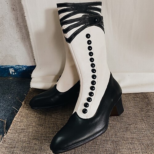 Femme Bottes Chaussures Bullock Grandes Tailles Chaussures Vintage Soirée Bureau du quotidien Talon de chaton Bout rond Elégant Décontractées Minimalisme Lin Faux Cuir Couleur unie Bloc de couleur
Femme Bottes Chaussures Bullock Grandes Tailles Chaussures Vintage Soirée Bureau du quotidien Talon de chaton Bout rond Elégant Décontractées Minimalisme Lin Faux Cuir Couleur unie Bloc de couleur