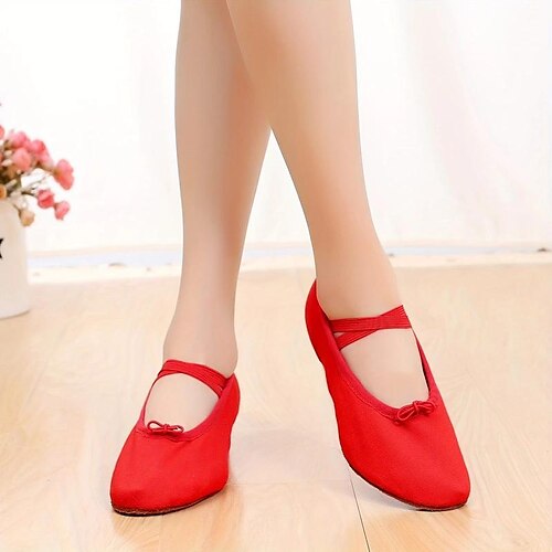 Women's Ballet Shoes Performance Party Evening Heel Cuban Heel Elastic Adults' Black White Pink
Women's Ballet Shoes Performance Party Evening Heel Cuban Heel Elastic Adults' Black White Pink