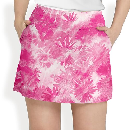 Damen Tennisrock Golfrock Atmungsaktiv Schnelltrocknend Feuchtigkeitsableitung Tennisbekleidung Golfbekleidung Regular Fit 2 in 1 Golf-Tee-Tasche Blumen Sommer Tennis Golfspiel Pickleball
Damen Tennisrock Golfrock Atmungsaktiv Schnelltrocknend Feuchtigkeitsableitung Tennisbekleidung Golfbekleidung Regular Fit 2 in 1 Golf-Tee-Tasche Blumen Sommer Tennis Golfspiel Pickleball
