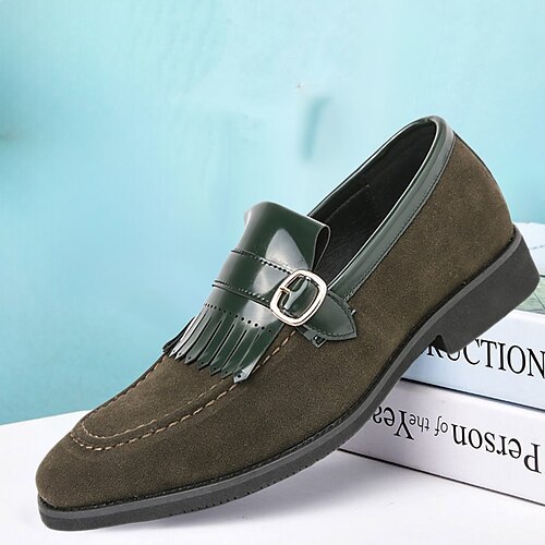 Men's Loafers Slip-Ons Tassel Loafers Leather Loafers Walking Business Casual Office Career Party Evening Plush Warm Loafer Black Green Spring Fall
Men's Loafers Slip-Ons Tassel Loafers Leather Loafers Walking Business Casual Office Career Party Evening Plush Warm Loafer Black Green Spring Fall