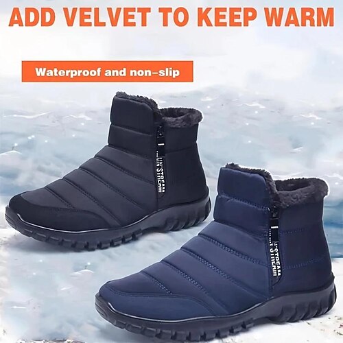 Herren Stiefel Schneestiefel Winterstiefel Fleece-Futter Wandern Radfahren Brautkleider schlicht Britisch Täglich Büro Karriere Elastisches Gewebe Warm Rutschfest Stiefeletten / Stiefeletten
Herren Stiefel Schneestiefel Winterstiefel Fleece-Futter Wandern Radfahren Brautkleider schlicht Britisch Täglich Büro Karriere Elastisches Gewebe Warm Rutschfest Stiefeletten / Stiefeletten